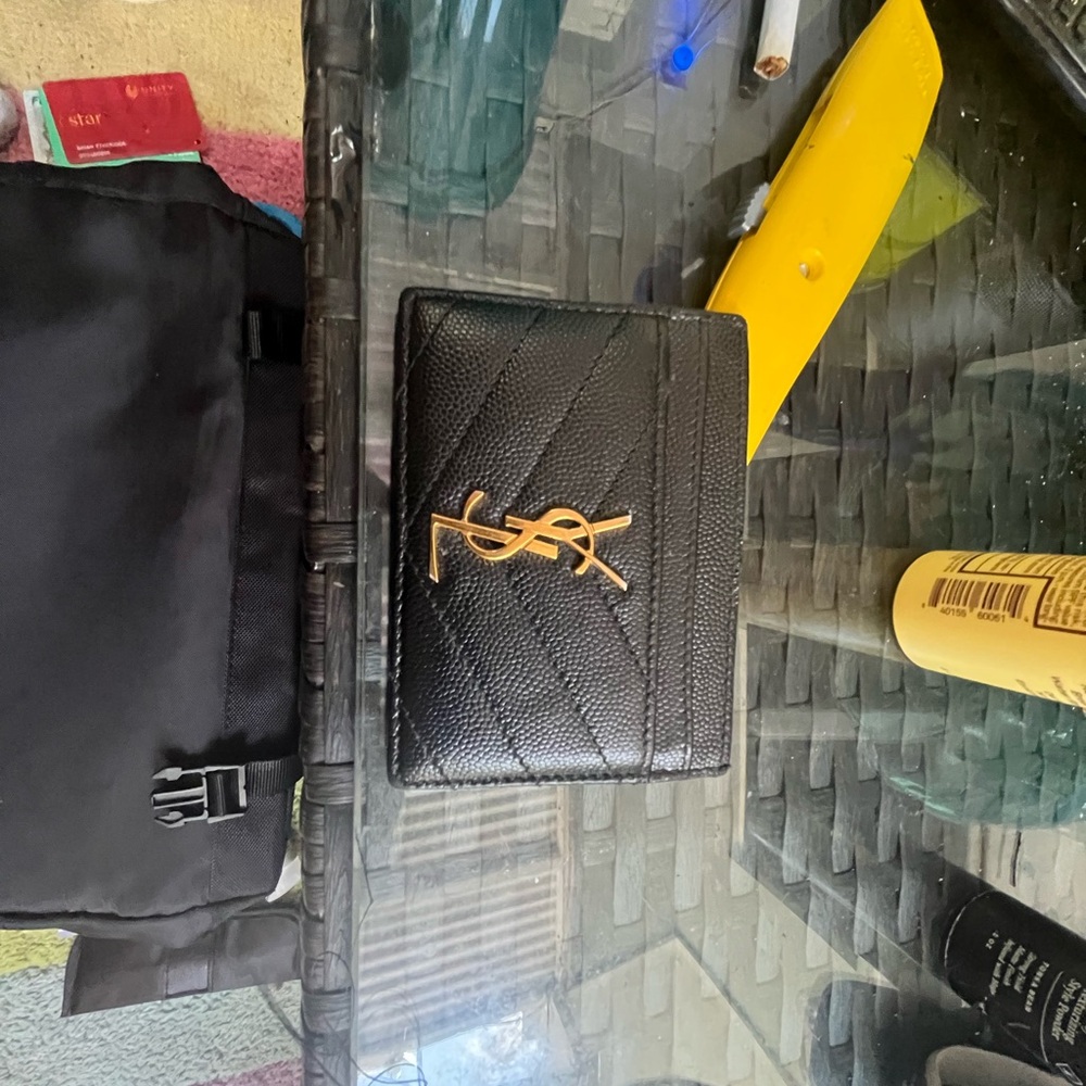 Black Leather Wallet